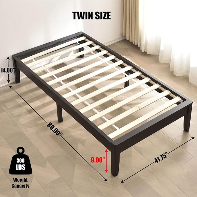 Wood Platform Bed