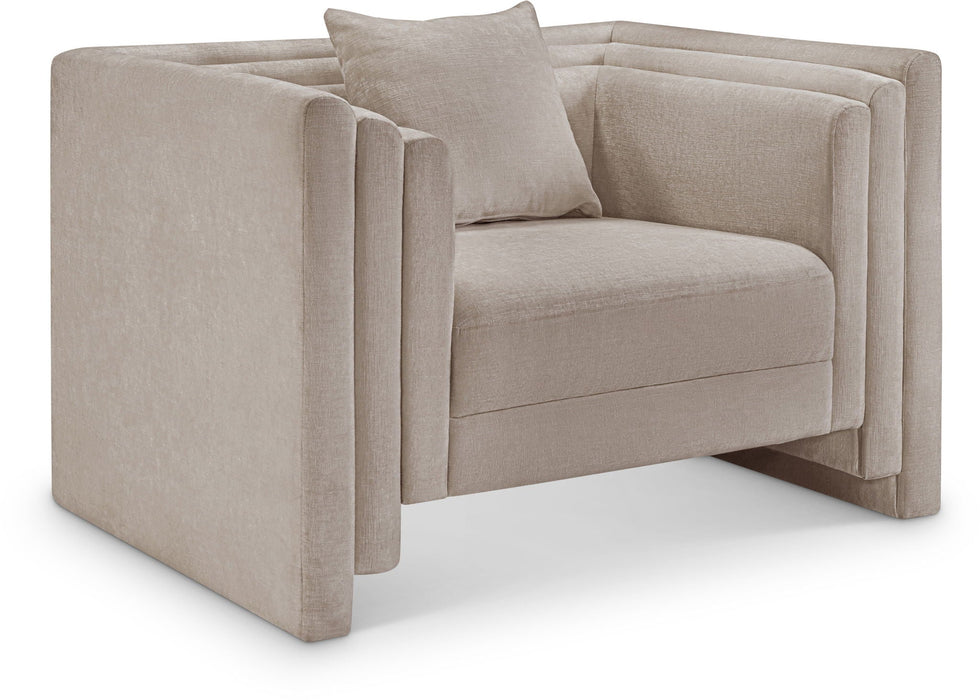 Everett Chenille Fabric Upholstered Chair