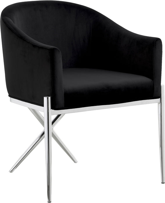 Xavier Velvet Upholstered Dining Chair