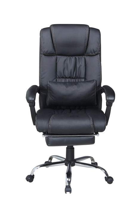 Modern Ergonomic Computer Chair w/ Extendable Footrest 7200-CCH-BLK