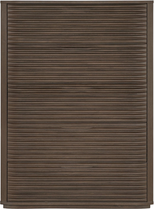 Morino Oak Veneer And Solid Wood Chest