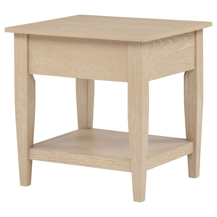 Lindenton 1-drawer Wood Occasional Side End Table Blonde