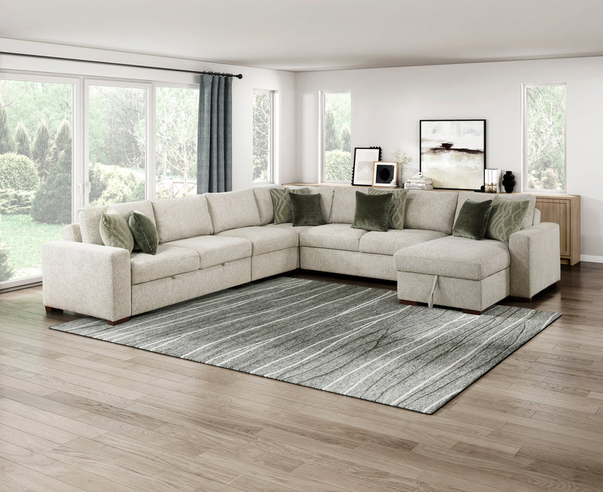 8548*6VC2ACR2ACLACA 5-Piece Sectional