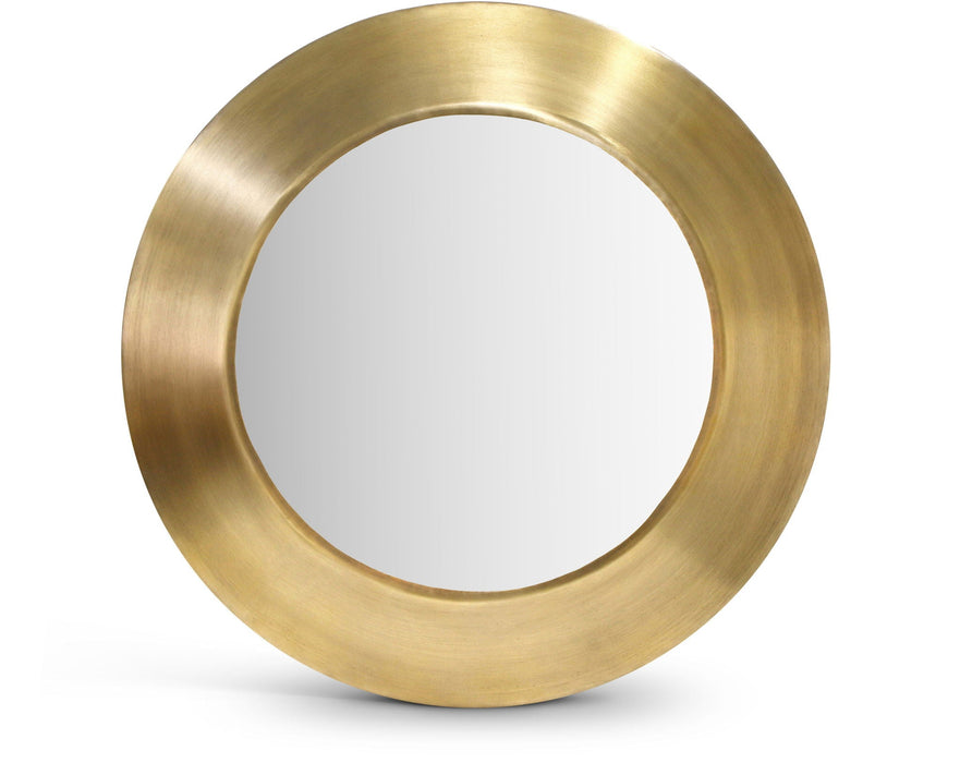 Sphere 36" W X 36" H Iron Frame Mirror