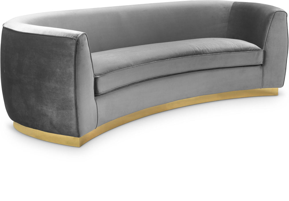 Julian 91.5" Velvet Upholstered Sofa