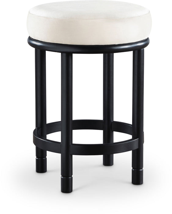 Monette Velvet Upholstered Counter Stool