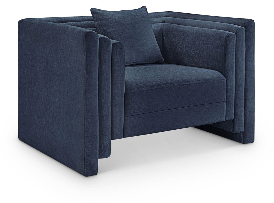 Everett Chenille Fabric Upholstered Chair