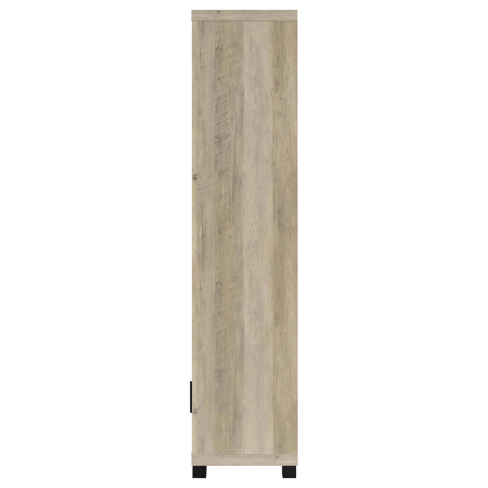 Sachin 3-piece 79-inch TV Entertainment Center Distressed Pine