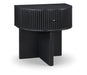 Cortland 23.75" Acacia Veneer And Solid Wood Nightstand