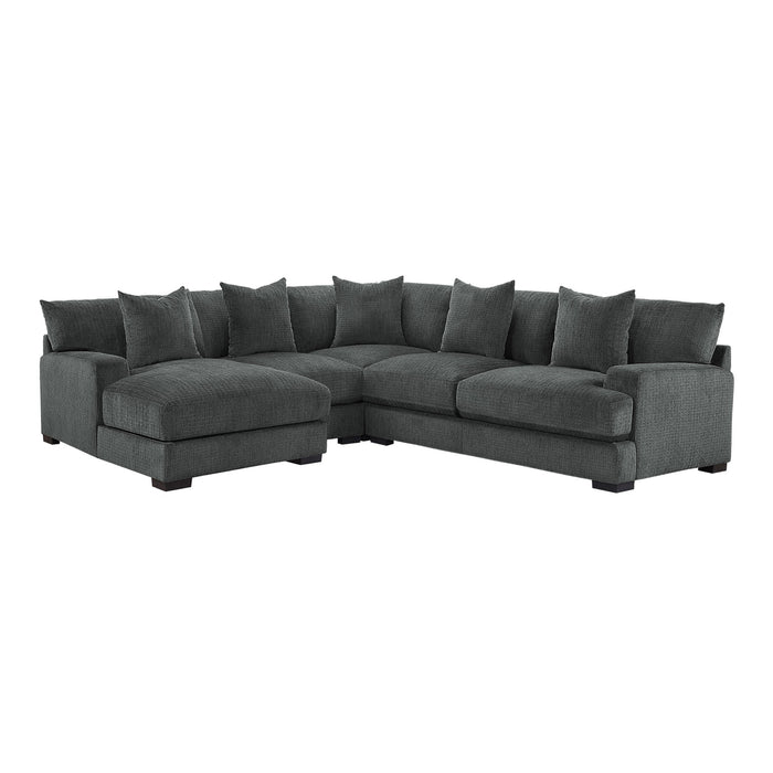 Worchester (4)4-Piece Modular Sectional with Left Chaise