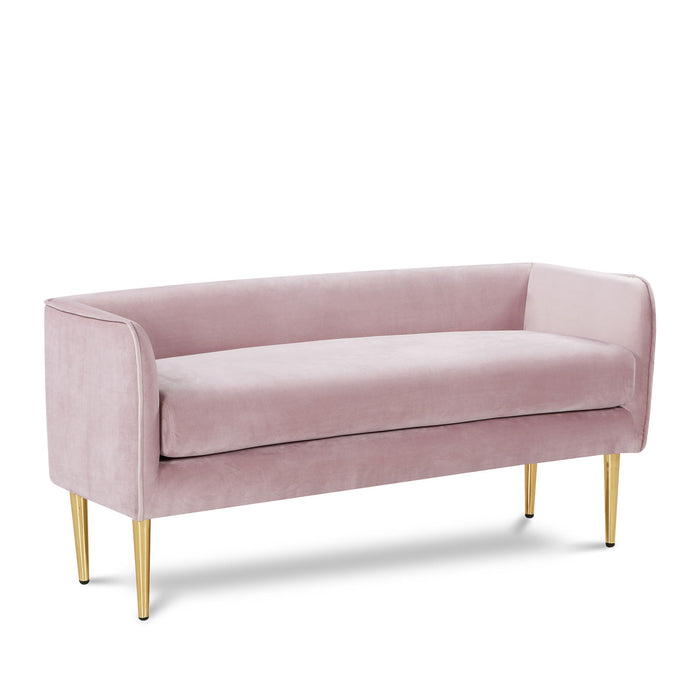 Audrey Velvet Upholstered Bench