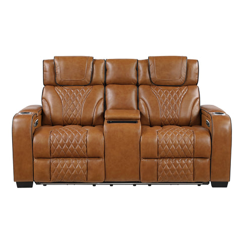 Apex Power Double Reclining Love Seat