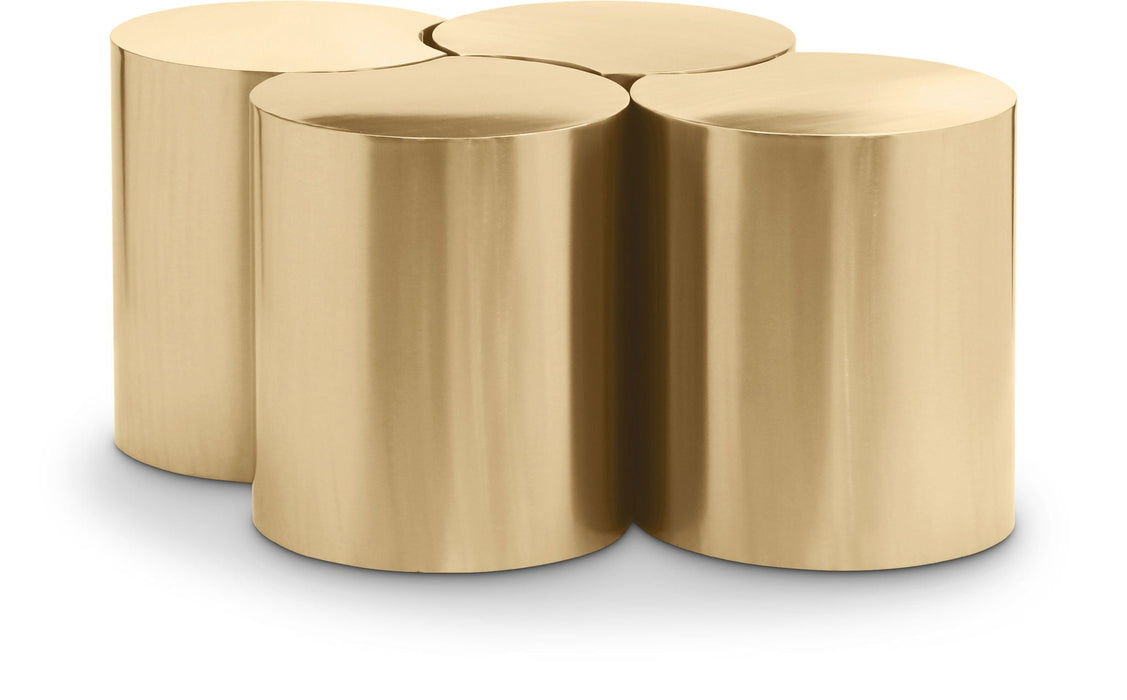 Dimple Iron Nesting 4pc. Modular Coffee Table