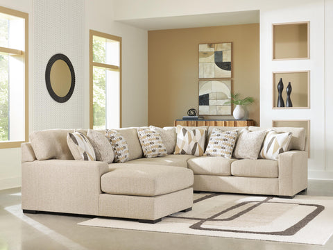 Seccional de 4 piezas Laurelgrove con chaise longue