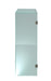 Frosted Glass Cabinet w/ Doors, Shelves & LED Lights 75301-CAB