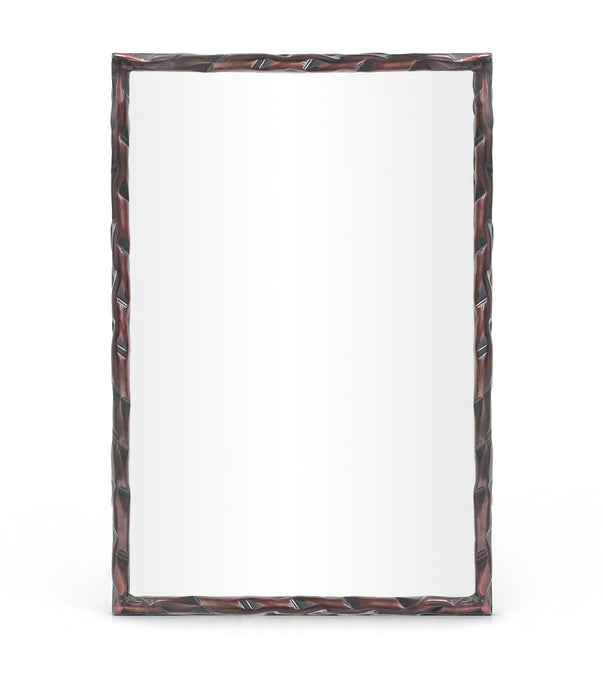 Hammer 24" W X 36" H Iron Frame Mirror