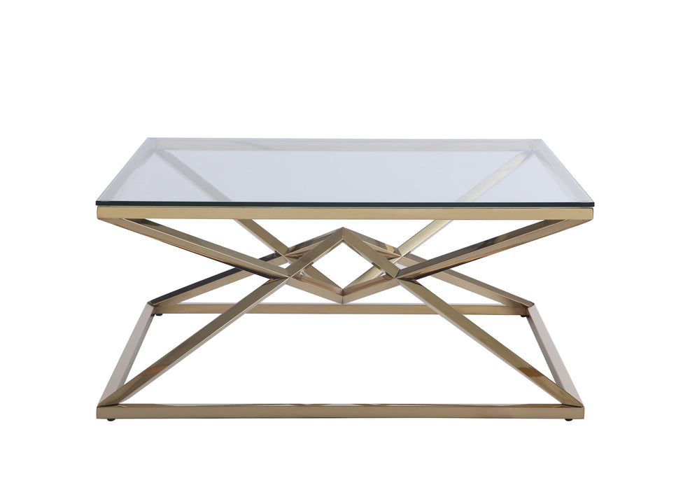 Contemporary Cocktail Table 7616-CT