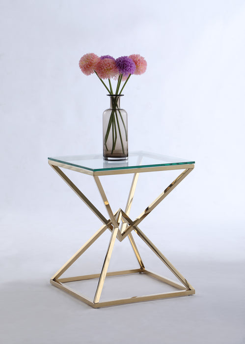 Contemporary Lamp Table 7616-LT