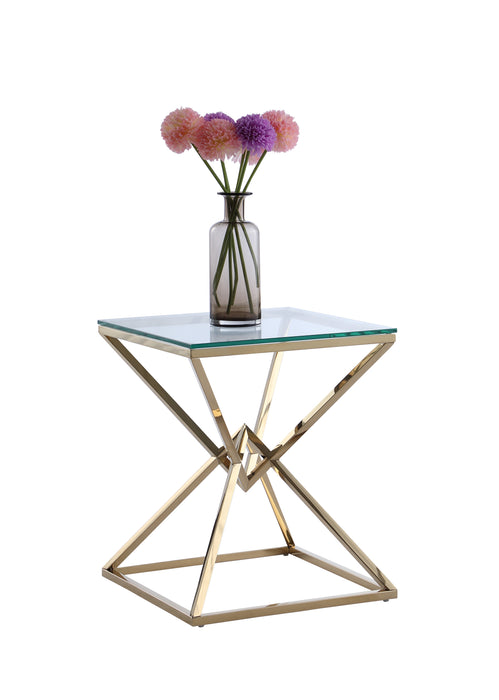 Contemporary Lamp Table 7616-LT