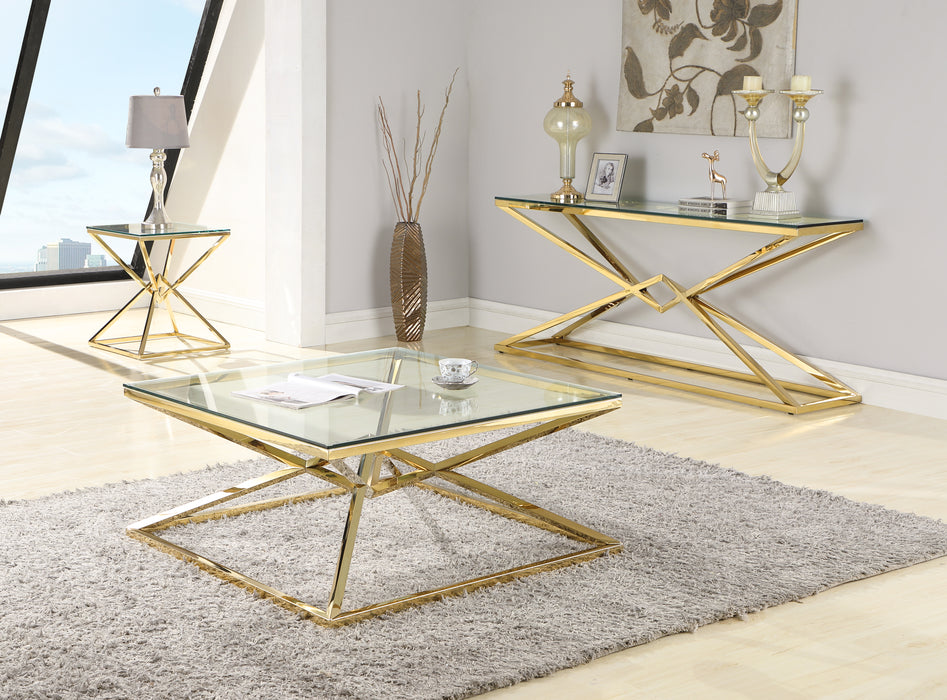 Contemporary Cocktail Table 7616-CT