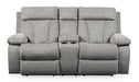 Mitchiner Reclining Loveseat with Console