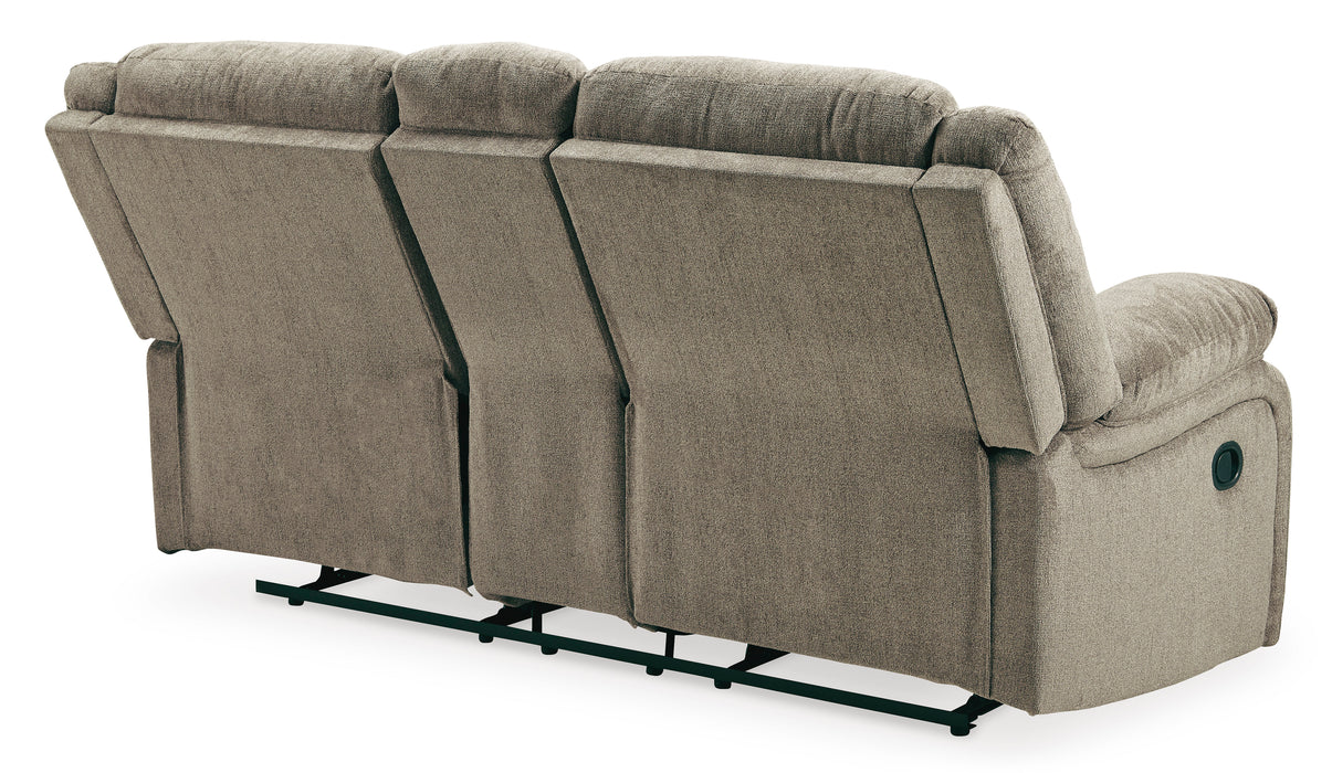 Draycoll Reclining Loveseat with Console