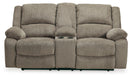 Draycoll Power Reclining Loveseat with Console