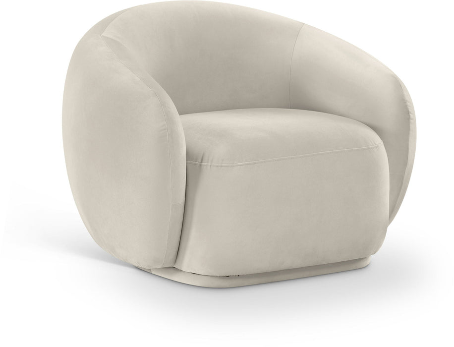 Emery Velvet Upholstered Accent Chair