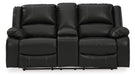 Calderwell Reclining Loveseat with Console