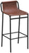 Dax Vegan Leather Upholstered Counter Stool