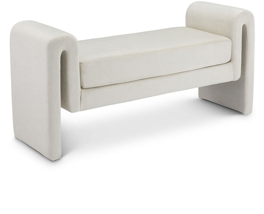 Sloan Velvet Upholstered 51" Bench