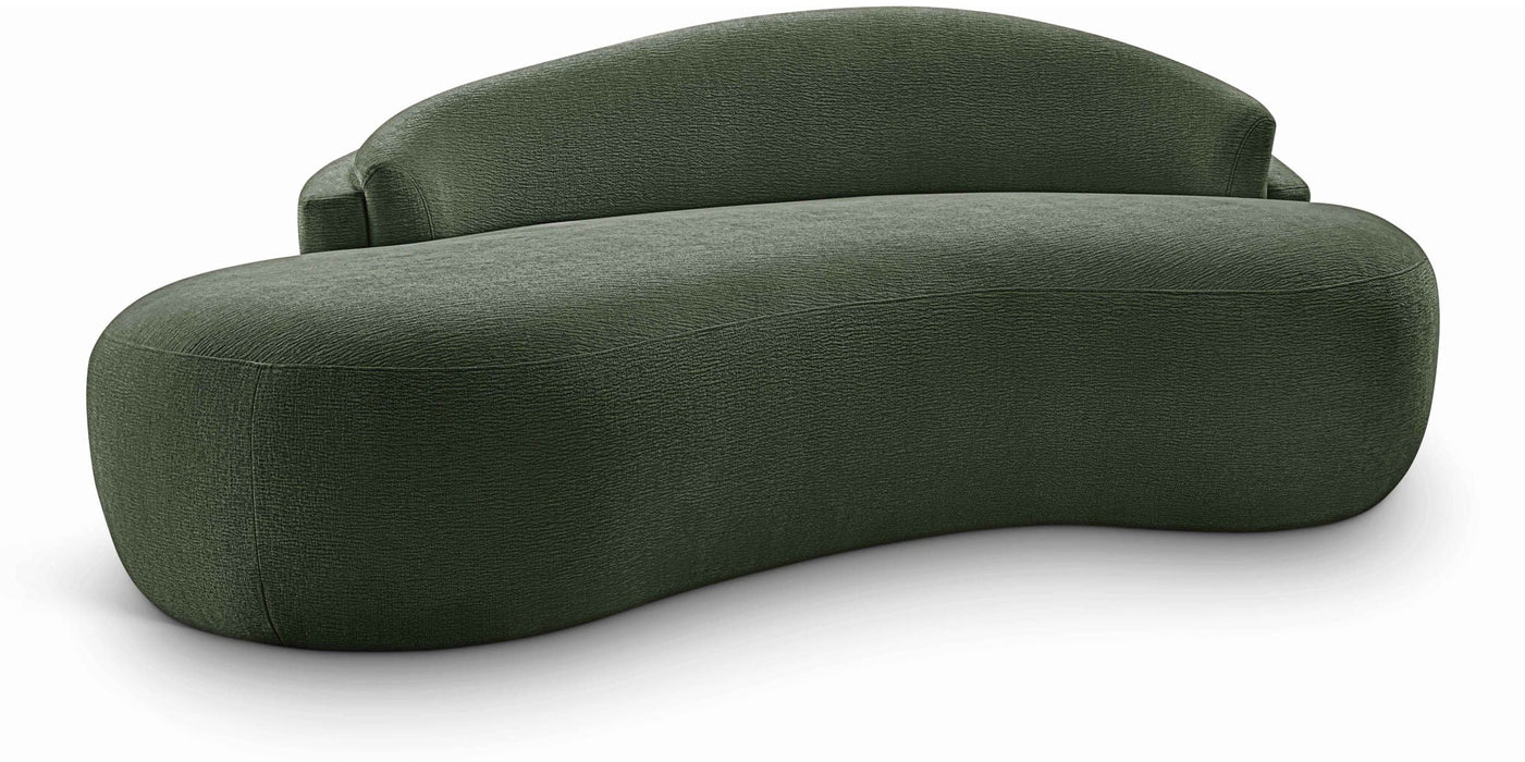 Caspian 79" Chenille Fabric Upholstered Loveseat