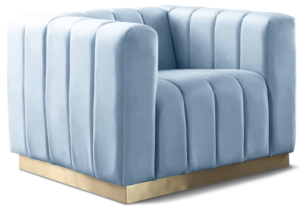 Marlon Velvet Upholstered Chair