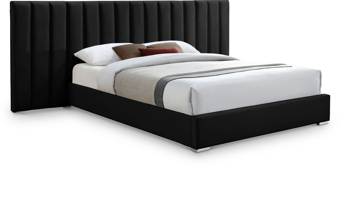 Pablo Velvet Upholstered Bed