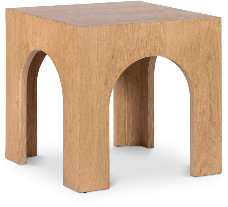 Arch Oak Wood End / Side Table