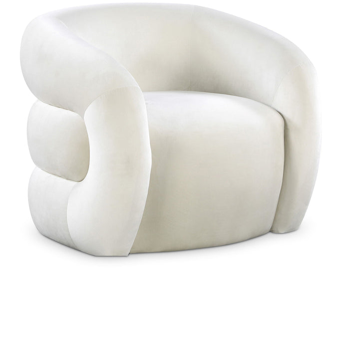 Roxbury Velvet Upholstered Accent Chair