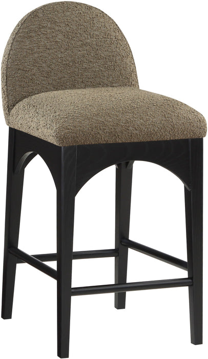 Waldorf Boucle Fabric Upholstered Counter Stool