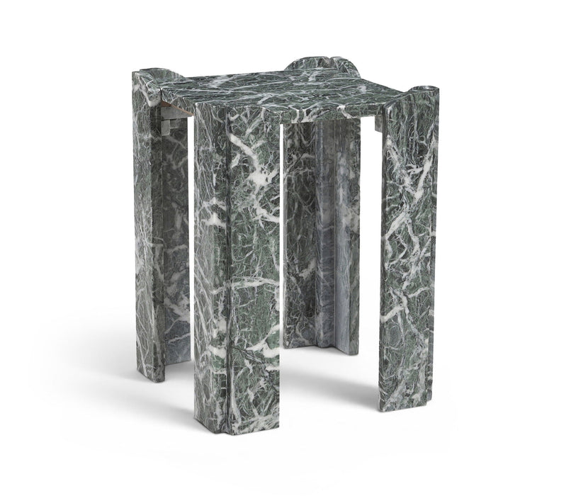 Ravello Genuine Marble End Table