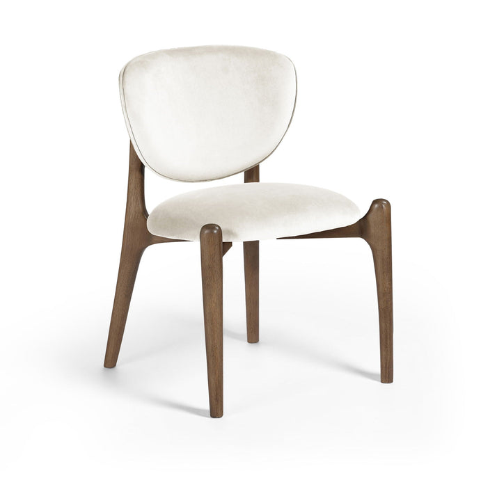 Velora Velvet Performance Fabric Upholstered Dining Chair