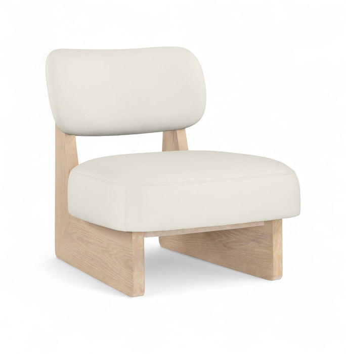 Vetra Vegan Leather Upholstered Chair