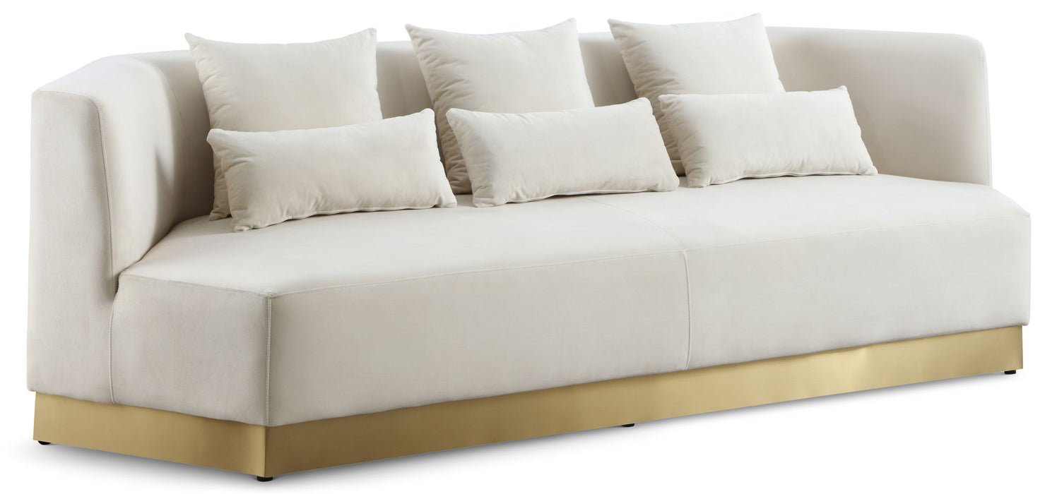Marquis 93" Velvet Upholstered Sofa
