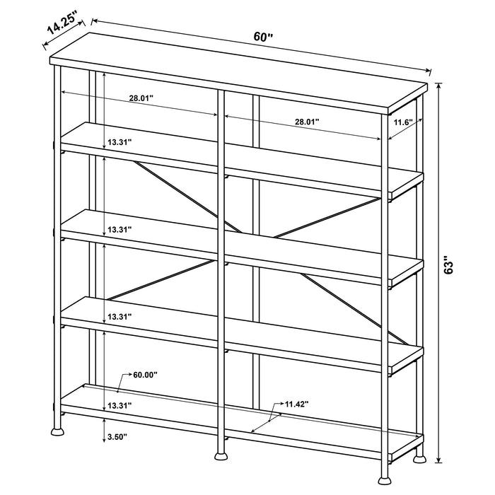 Analiese Double Bookshelf