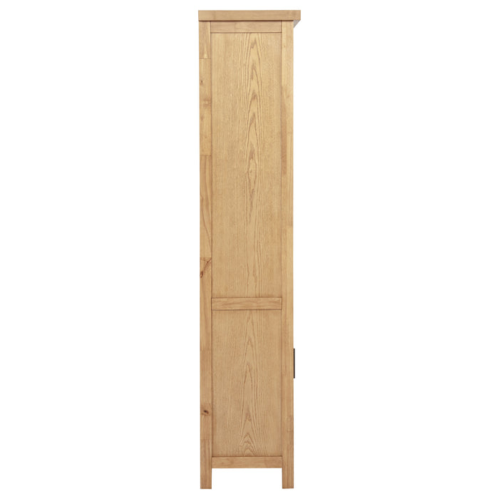 Vermes 72-inch 2-door Home Office Cabinet Bookcase Light Ash