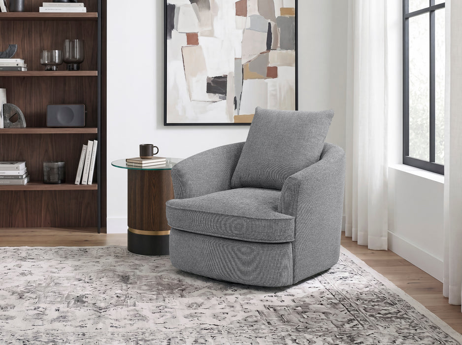 Rondo Swivel Chair - Gray