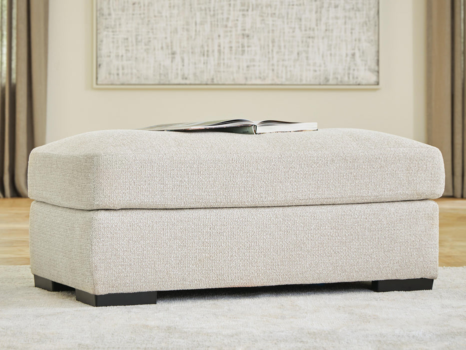 Conlee-Pike Ottoman - Linen