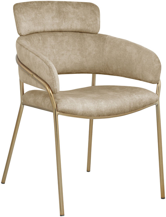 Yara Velvet Upholstered Dining Chair