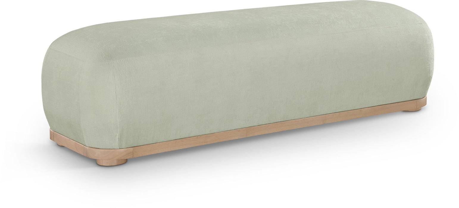 Calum Chenille Fabric Upholstered Bench