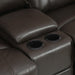 Jude Double Glider Reclining Love Seat with Center Console