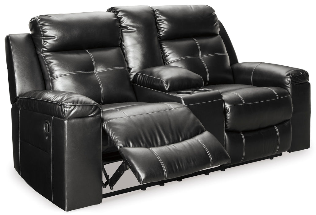 Kempten Reclining Loveseat with Console