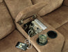 Huddle-Up Glider Reclining Loveseat with Console